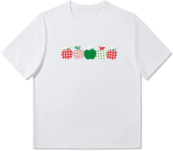 

2024 Summer New Trendy Brand Cotton Short Sleeve Versatile Casual Trend Tops Couples with T-shirts for Men and Women Oversized XXXL