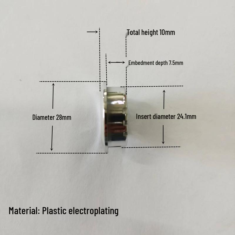 28mm Trocken-Feucht-Thermohygrometer für Teebox & Instrumentenentfeuchtung