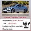 Car Mesh Sunshade For Mercedes-Benz C-Class W205 Sedan 2014~2021 2018 Sun Visor Window Shade Privacy Curtains Auto Accessories