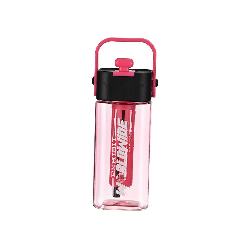 Nu Feng Large Capacity Straw Sport Bottle with Tea Infuser
