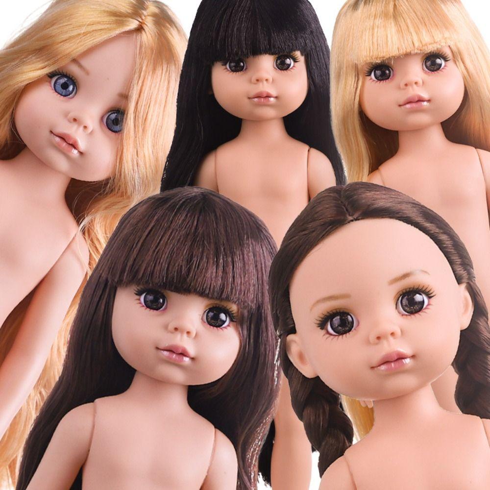 30cm Height BJD Girl Doll Blonde Hair Humanoid Doll Girls Gift 12 Inch Doll  Doll Accessories