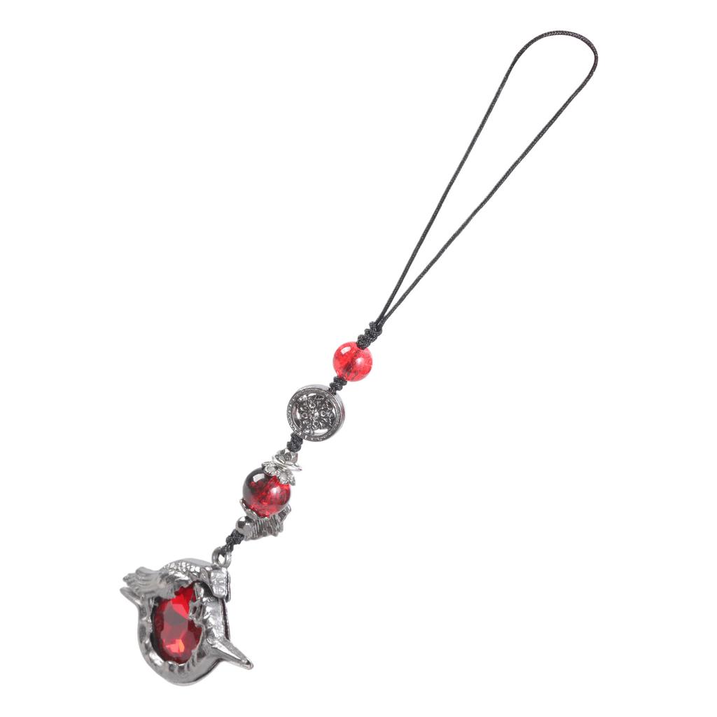 Unique Raven Phone Charm Keychain Versatile Crow Mobile Accessory Hanging Pendant For Unique And Creative Outfits