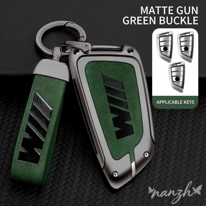Keychain For BMW X1 X4 X5 F15 X6 F16 G30 7 Series G11 F48 F39 525 f30 118i 218i 320i Zinc Alloy Holder Shell Car Key Case Cover