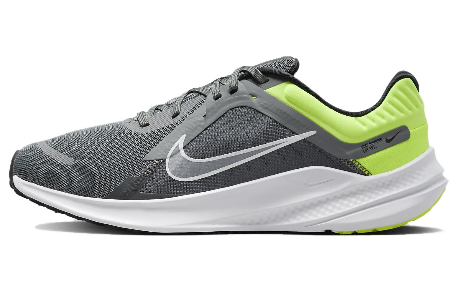 Nike Quest 5 Smoke Grey Volt Black White DD0204-010 43