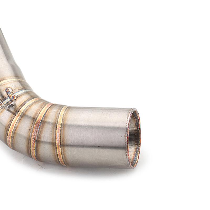 DUKE390/RC390 Stainless Steel Exhaust Mid-Section Connector for Motorcycle Modification