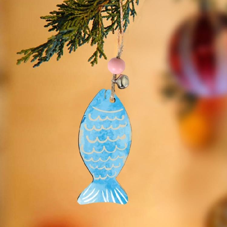 30 Unpainted Wooden Fish Templates DIY Artistic Projects Home Party Natural Design