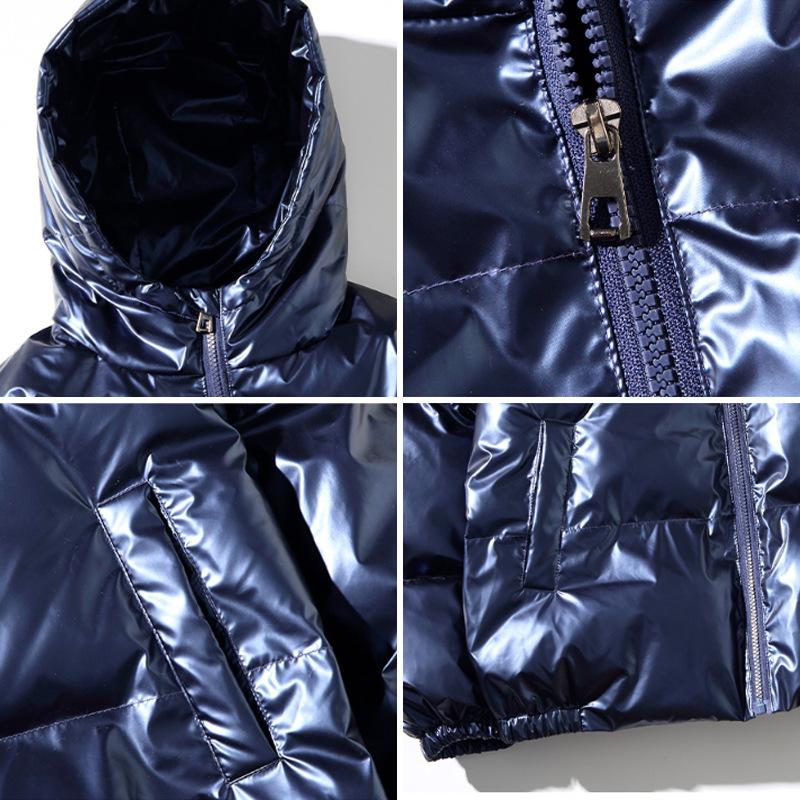 Korean Version of Trendy Warm Padded Jacket Teen Men's Thickened Jacket