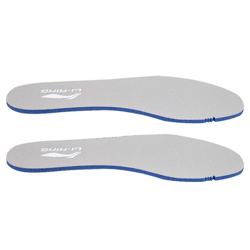 

Li Ning Амортизирующие Дышащие Впитывающие пот Мягкие Отскок Полиуретановые Стельки Унисекс Серый Синий AQAM055 39