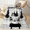 Happy Campers Adventure Blankets Are Suitable for Living Rooms,making Them an Ideal Choice for Outdoor Travel and Gifts.