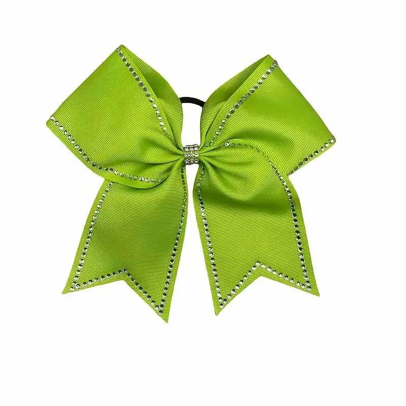 Sparkling Rhinestone Swallowtail Bow Hair Tie and Clip Set