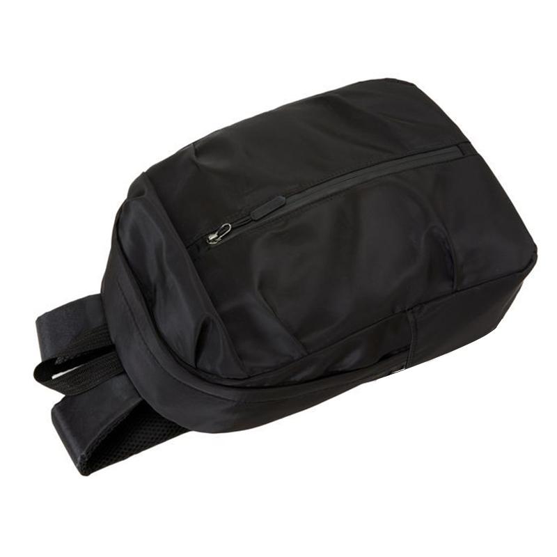 Men'S And Women'S Double Shoulder Bags With Plain Design, Vertical Zipper, Suitable For Traveling To School And Carrying Around.