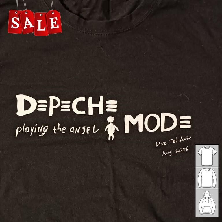 New Depeche Mode Tel Aviv Gift For Fans Black S235XL Shirt LL553 Unisex T-Shirt L