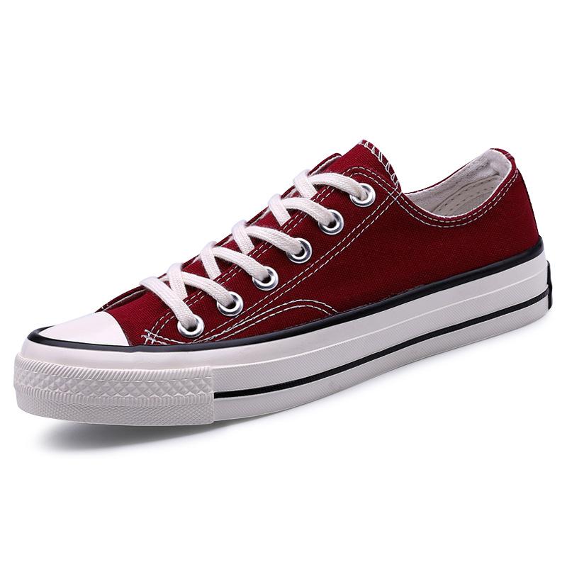New Products Are On Sale In Autumn and Winter, New Retro Cotton Shoes, Women's Velvet Low-top Canvas Shoes