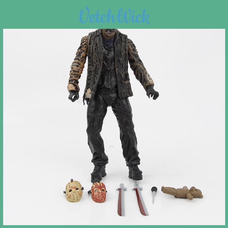 Figura d'Azione Articolata Jason Premium Venerdì Nero PVC Modello Collezionabile Iconico Giocattolo