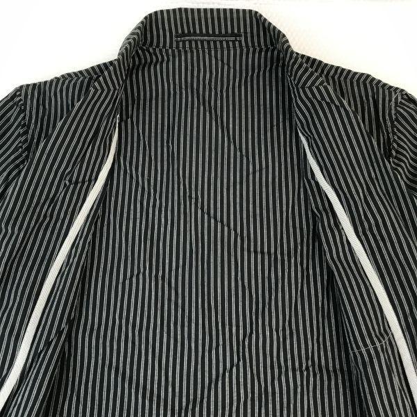ABAHOUSE Striped Tailored Jacket Men’s L Navy White(USED)