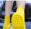 Unisex Waterproof Non-Slip Silicone Rain Boots - Durable, Thickened, and Wear-Resistant for Rainy Days