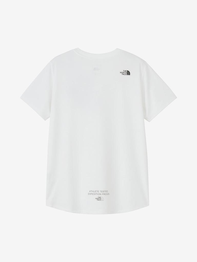 North Simple Logo Size M [The Face] Short-Sleeve Tee, White,
