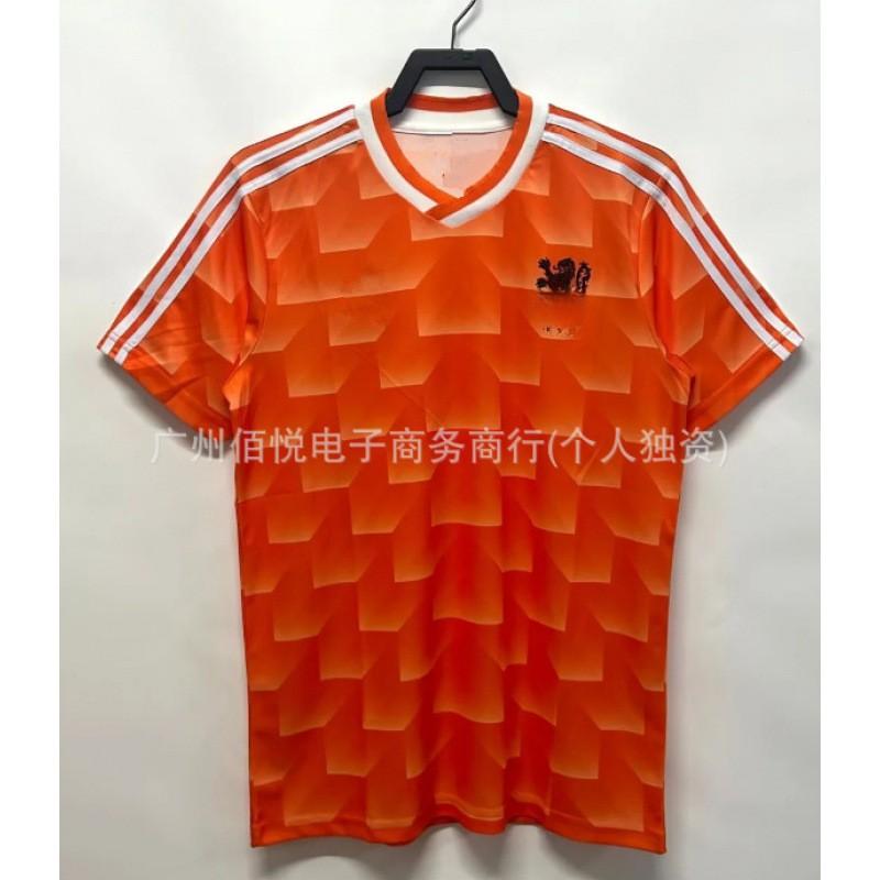Netherlands Retro Football Jersey 1996 1998 Home Away Single Piece Soccer Shirt Men