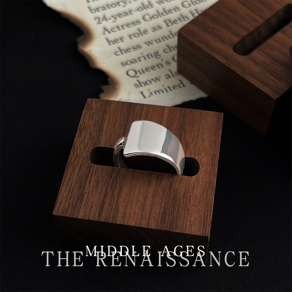 Personalized geometric zircon ring collection index finger ring opening adjustable hand jewelry