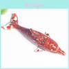 Water Crystal Dolphin Resin Art Sculpture With Natural Crystal Finish For Office Decor And Gift Giving