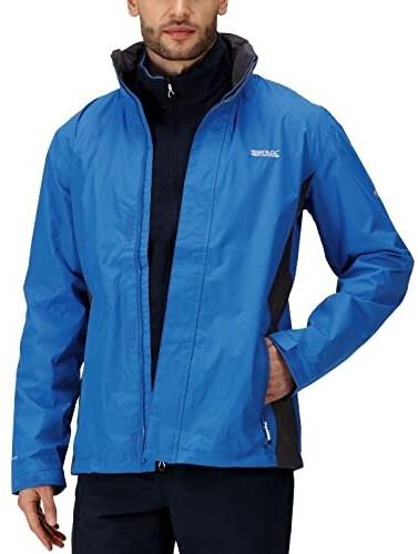 Куртка Regatta Men's Matt Waterproof Jacket (RMW201) (RMW201_914) oxford blue iron