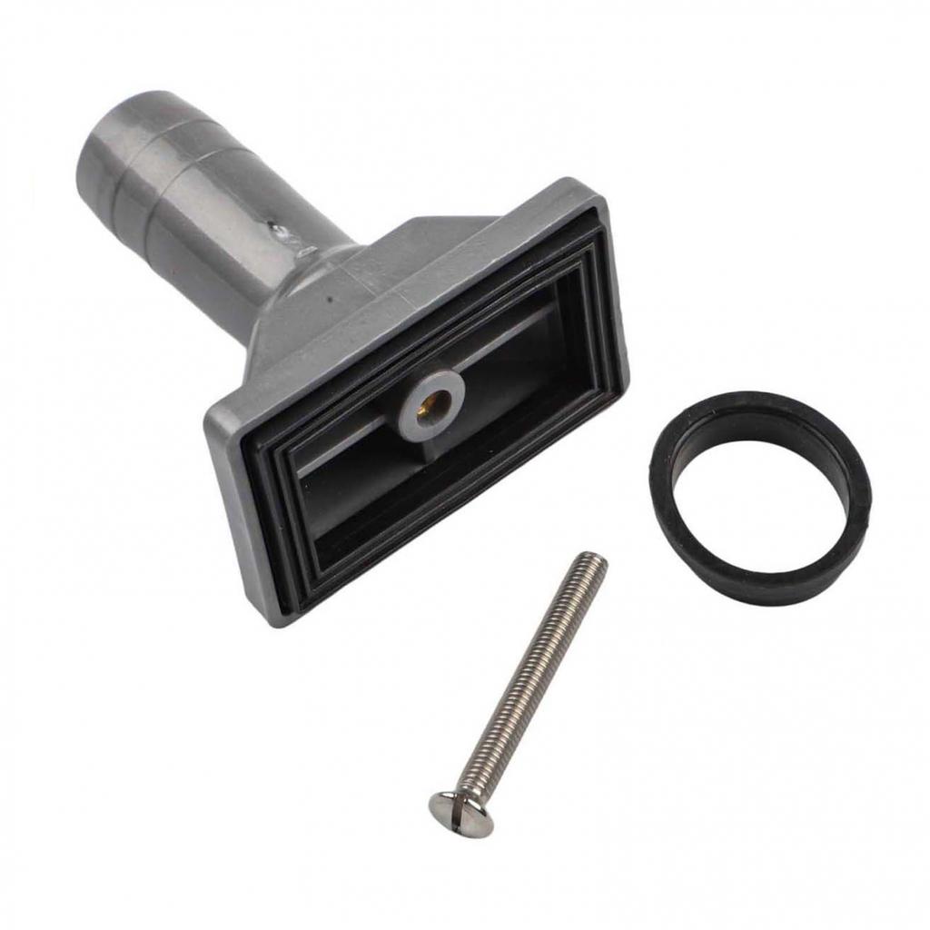 Estetický a funkční šedý odtokový doplněk pro váš kuchyňský dřez