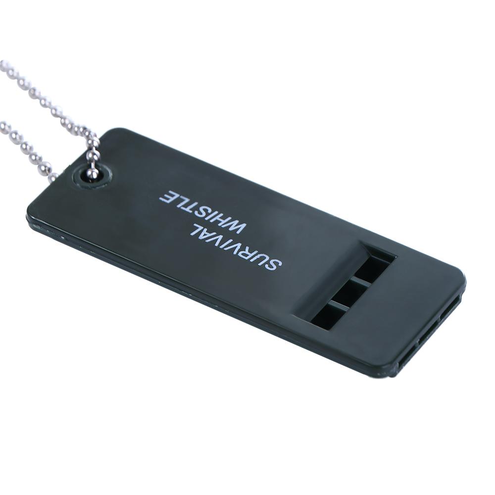 Rescue Whistle Outdoor Tool Survival Whistle 3-Frequency Whistle Survival Tool Emergency Whistle