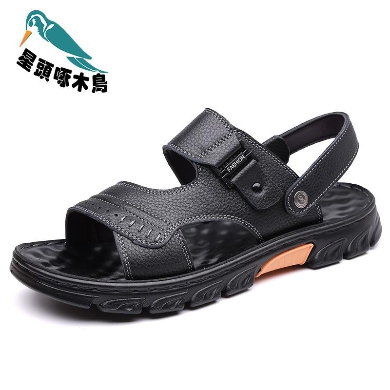 Casual dual-purpose outer wear sandals 2025 new summer breathable non-slip beach shoes men's shoes