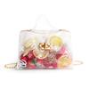 New Fashion, Elegance, Transparency, Small Square Bag, Literary Model, Illustration, Printed Handbag, Shoulder Slung