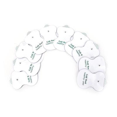 10pcs White Electrode Pads For Tens Acupuncture Digital Therapy Machine Massager