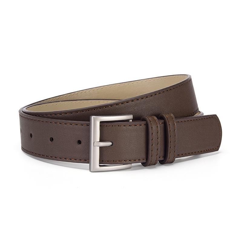 Neuer Damen-Gürtel aus PU-Leder mit Dornschließe - Stilvolles Accessoire für Freizeithosen, Mäntel, Jacken und Jeans