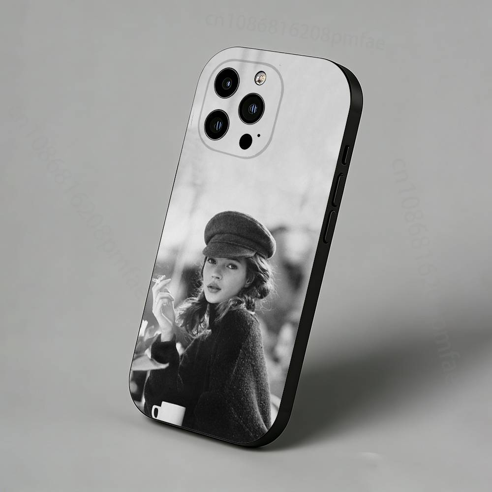Hot Actor K-Kate Moss Phone Case For iPhone 17,16,15,14,13,12,11 Pro,Max,Plus,X,XS,XR,SE,Mini