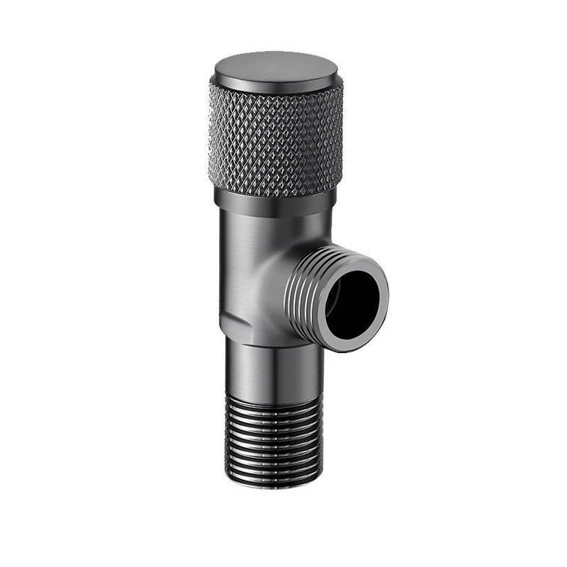 

4 Точки Впускной клапан смесителя G1/2 Латунный трехходовой клапан Нагреватель Водозапорный клапан Ванная Туалет Стиральная машина Универсальный переключатель серый