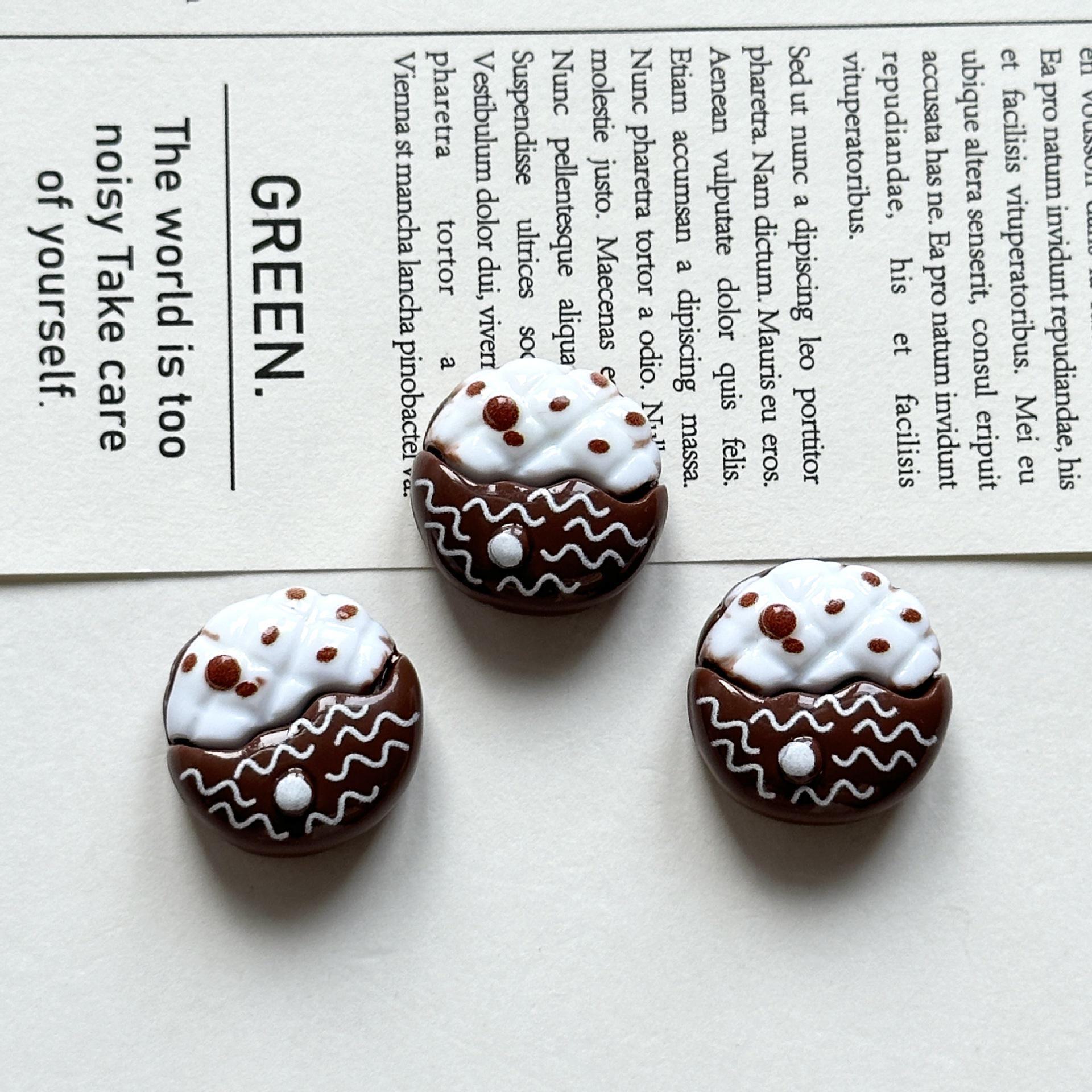 

Миниатюрная резиновая игрушка-еда: Пончик, торт, тост, кремовый клей DIY аксессуары для творчества