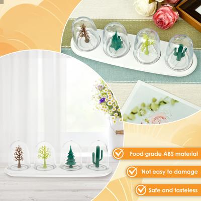 4Pcs Seasoning Jars with Tray Creative Seasoning Shaker Bottles for Kitchen Four Seasons /Animal Style Seasoning Containers