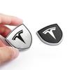 1pcs Metal Car Badge Body Trunk Emblem Decor 3D Sticker For Tesla Model 3 S X Y Style Roadster Invader Coil Mod WYE K80