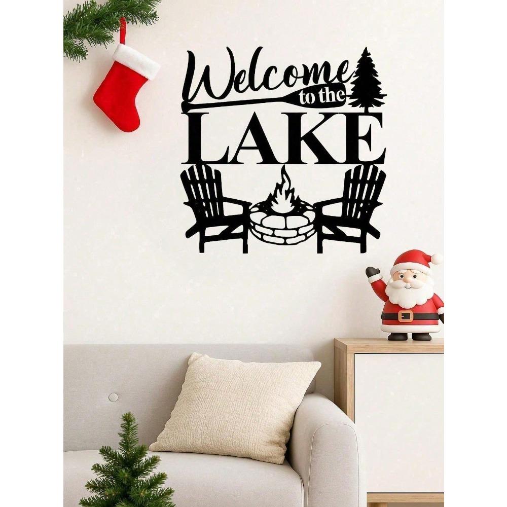 Metal Wall Art Decor Modern Living Room Indoor Sculpture