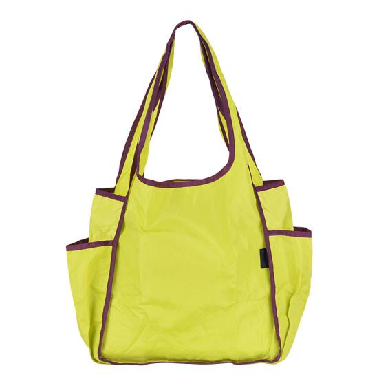 

Handbag Foldable Large Capacity Tote Bag Washable Reusable Shopping Bag Casual Style Shoulder Bag for Household лимонно-желтый