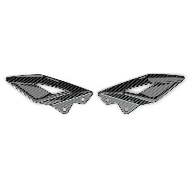 Foot Pedal Heel Guard Plates For Triumph Street Triple 765R 765RS 2016-2024 Motorcycle Decoration Parts A