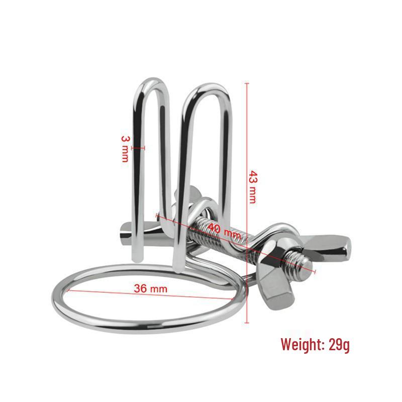Men's Metal Beaded Cock & Penis Ring for Shared Pleasure