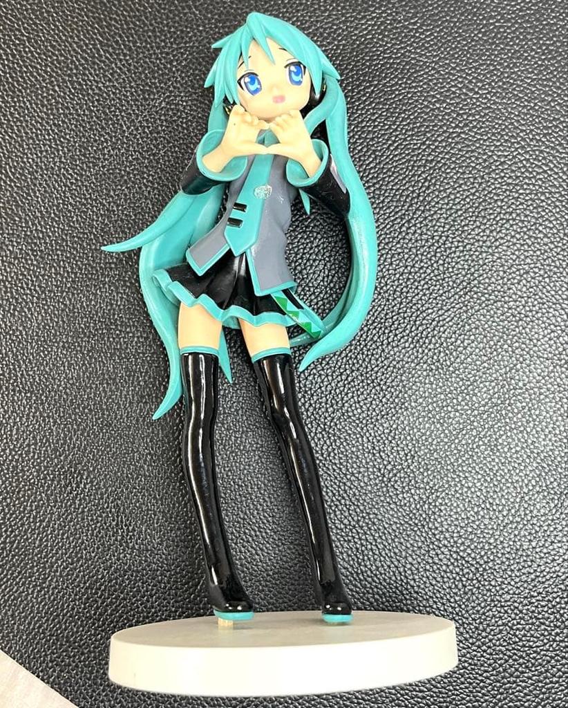 [USED] "Lucky Star" Kagami Hiiragi Hatsune Miku Cosplay Ver. OVA Extra Figure