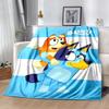 Bluey Adventure Blanket Soft & Cozy Throw For Sofa Couch Office Bed Picnics All-Season Use Modern Unique Gift for Family and Friends Y23