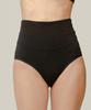 Ssaikeullin Daily Women'S Pure Cotton High-Waisted Panties (Black)