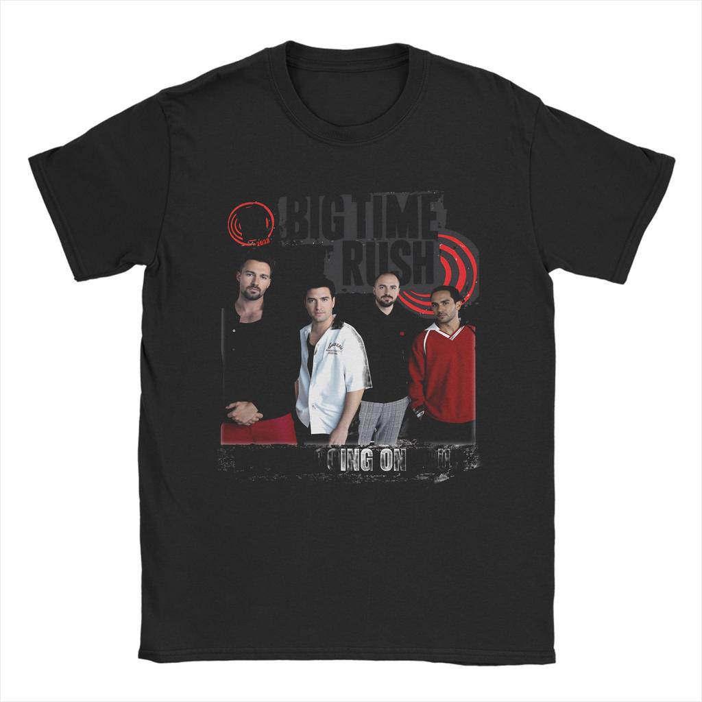 Mens Womens Big Time Rush 2025 Shirt 100% Cotton New Arrival T-Shirt  Top Clothing