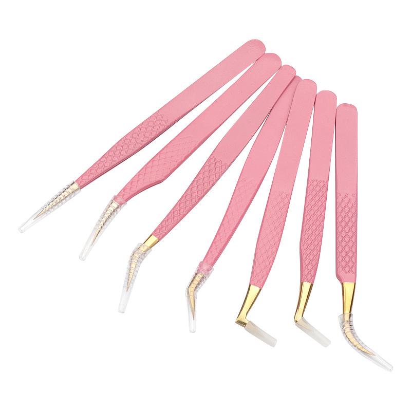 High-Precision Blooming Eyelash Tweezers for Professional Eyelash Artists