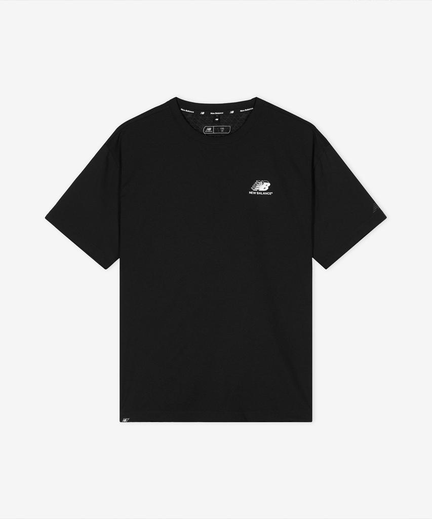 Nyuballanseu Nbneg25423 / Uni Rc Frozen Pictogram Short Sleeve T-Shirt (Black)
