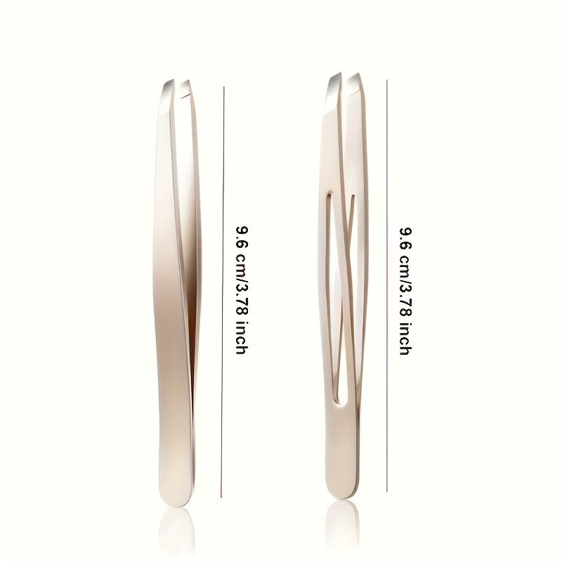 Xiaomi 1pc Professional Beauty Tweezers - Heavy-Duty Precision Tips, Non-Slip Grip for Eyebrows, Eyelashes, Facial Hair, Beard, Durable