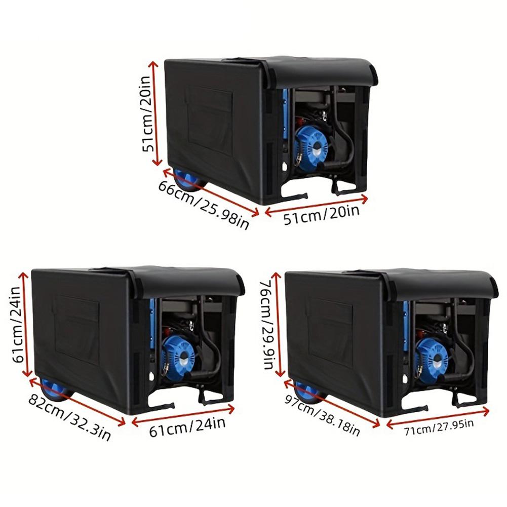 For Outdoor Generator Cover Weather Resistant and Adjustable Fit Secure Protection for Generators in Harsh Conditions