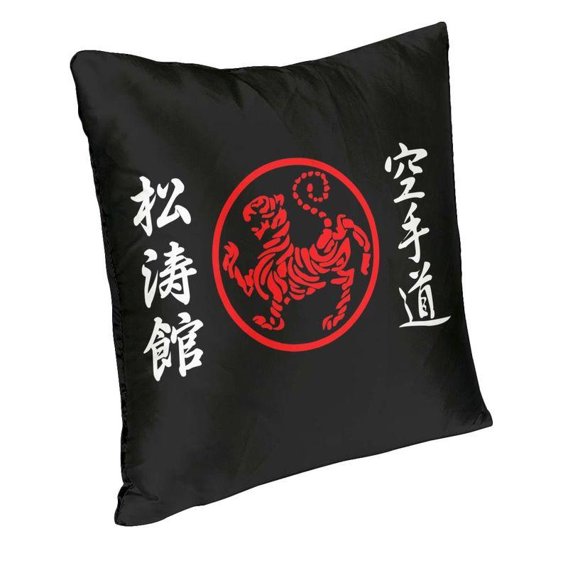 Soft Shotokan Karate Throw Pillow Cover Home Decor Custom Square Cushion Cover 40x40cm Pillowcover for Sofa