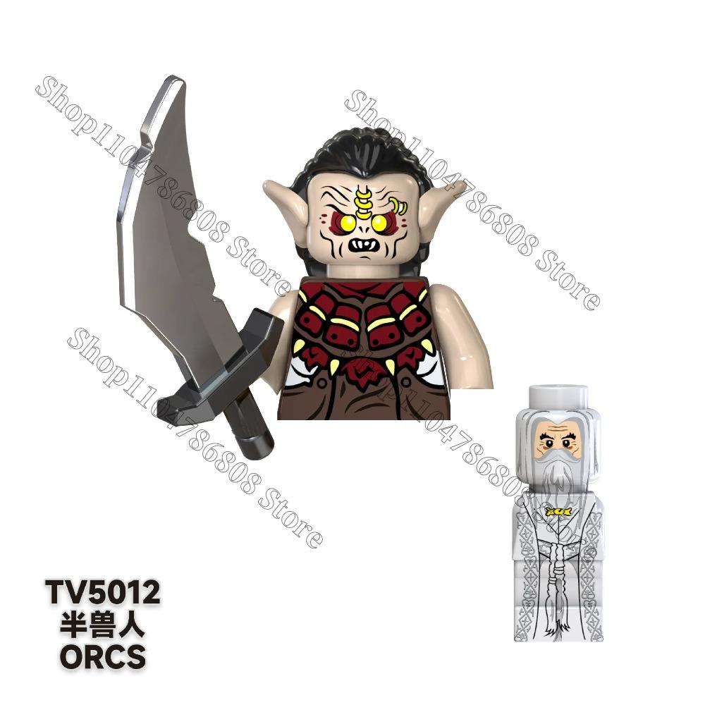 Lord of the Rings film anime figurine Uruk-hai Boromir ORCI blocuri de construcție model cadou pentru copii jucării din cărămizi